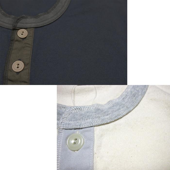 Pherrow's（フェローズ） ヘンリーネックTシャツ プレーン PCT2-S