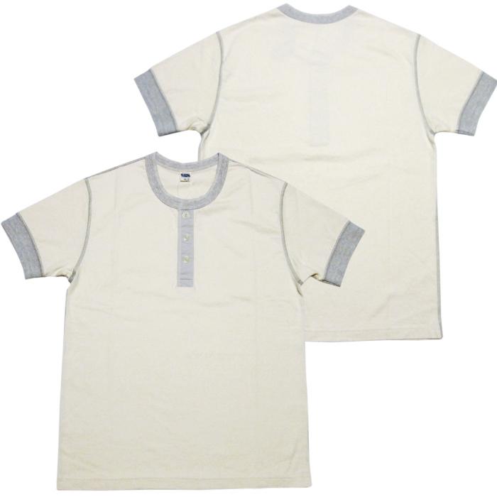 Pherrow's（フェローズ） ヘンリーネックTシャツ プレーン PCT2-S