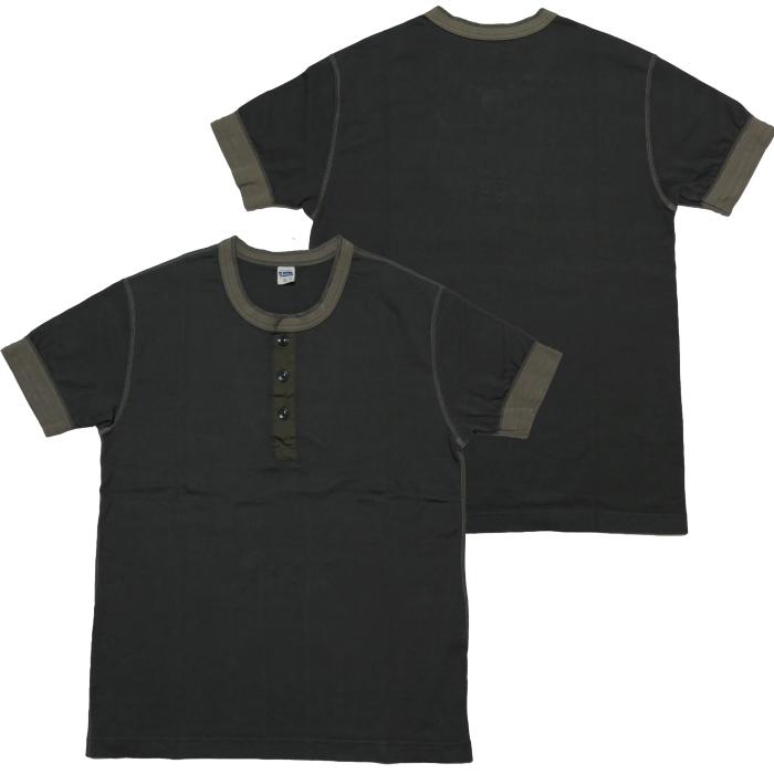 Pherrow's（フェローズ） ヘンリーネックTシャツ プレーン PCT2-S