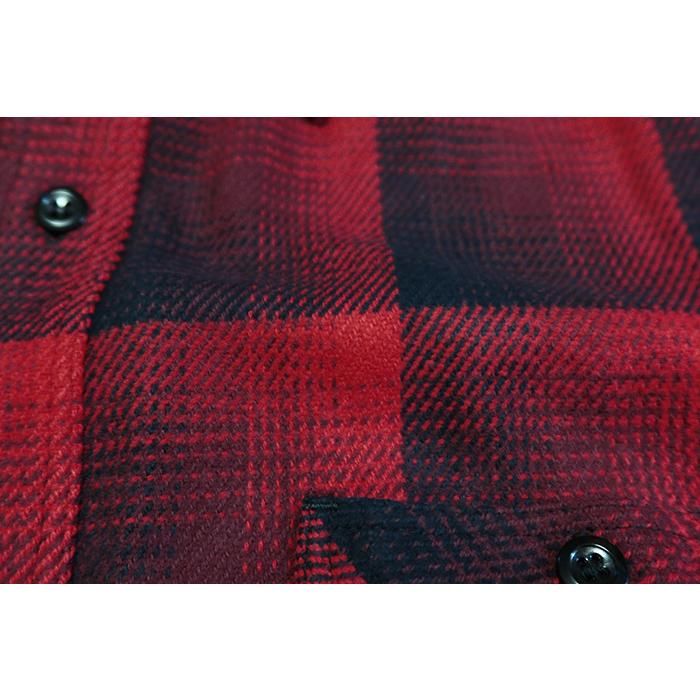 SUGAR CANE シュガーケーン オンブレチェックワークシャツ