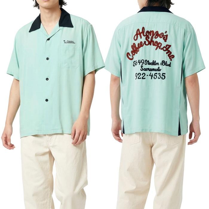 STYLE EYES（スタイルアイズ） ボウリングシャツ ALONZO'S COFFEE SHOP