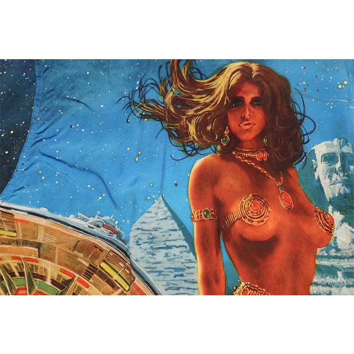 レア☆サンサーフ☆ケオニオブハワイ☆ハワイアンシャツ☆SS39328☆生頼範義 SUN SURF サンサーフ アロハシャツ KEONI OF HAWAII ケオニ