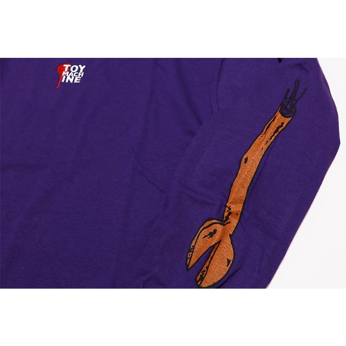 TOY MACHINE トイマシーン 長袖Tシャツ SECT ARM EMBROIDERY 刺繍プリント ロンT TMPBLT2 | TOY MACHINE | 03
