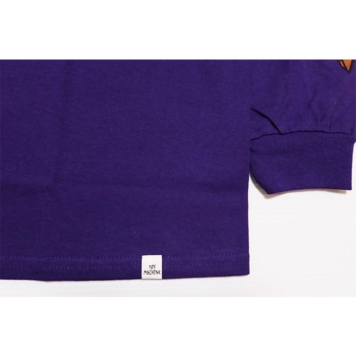 TOY MACHINE トイマシーン 長袖Tシャツ SECT ARM EMBROIDERY 刺繍プリント ロンT TMPBLT2 | TOY MACHINE | 05