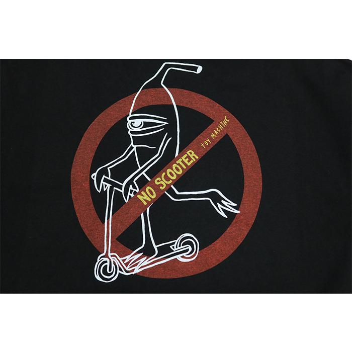 TOY MACHINE トイマシーン Tシャツ ビッグシルエット "NO SCOOTER"  ブラック TMPDST23 | TOY MACHINE | 03