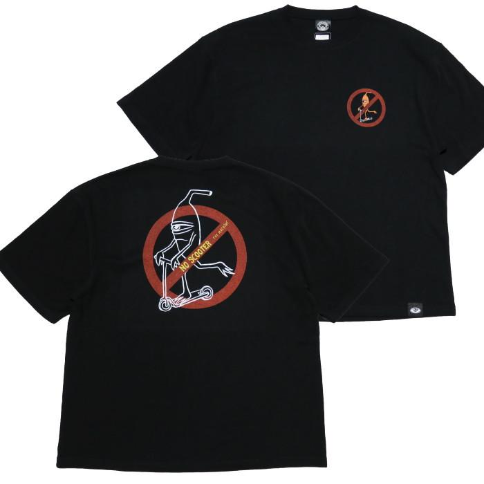 TOY MACHINE トイマシーン Tシャツ ビッグシルエット "NO SCOOTER"  ブラック TMPDST23 | TOY MACHINE | 06