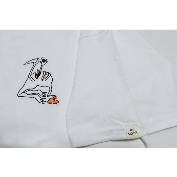 TOY MACHINE トイマシーン Tシャツ 刺繍 "RITUAL SECT EMBROIDEY" TMPDST32 | TOY MACHINE | 05
