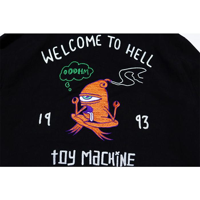 ToyMachine トイマシーン ワークジャケット"WELCOME TO HELL" スーベニアジャケット TMPFJK16 | TOY MACHINE | 04
