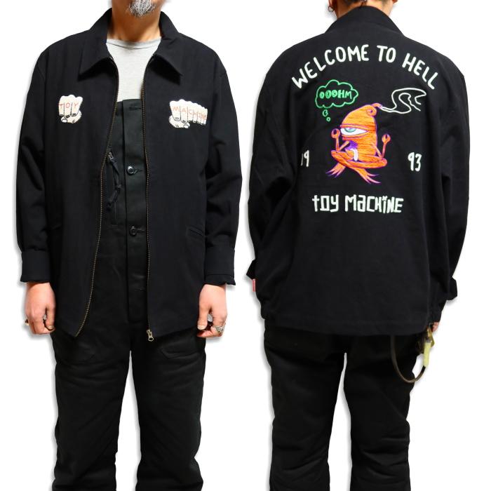 ToyMachine トイマシーン ワークジャケット"WELCOME TO HELL" スーベニアジャケット TMPFJK16 | TOY MACHINE | 08