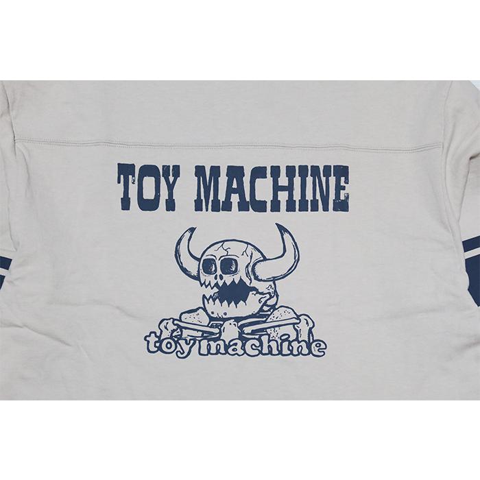 TOY MACHINE トイマシーン フットボールTシャツ DEATH MONSTER 3/4スリーブ 七分袖 TMPFLT21 | TOY MACHINE | 04