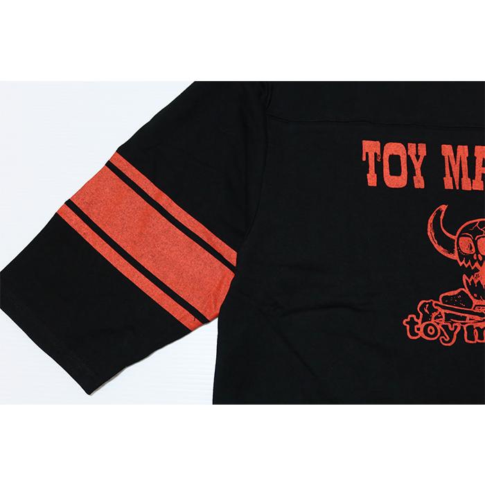 TOY MACHINE トイマシーン フットボールTシャツ DEATH MONSTER 3/4スリーブ 七分袖 TMPFLT21 | TOY MACHINE | 06