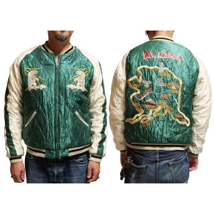 TAILOR TOYO テーラー東洋 スカジャン 別珍 白熊 POLAR BEAR×ALASKA