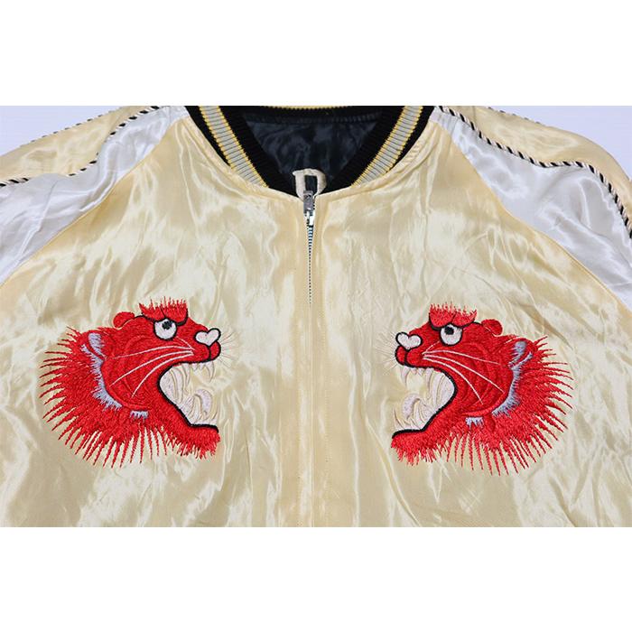 TAILOR TOYO テーラー東洋 スカジャン RED TIGER×GOLD DRAGON 虎龍