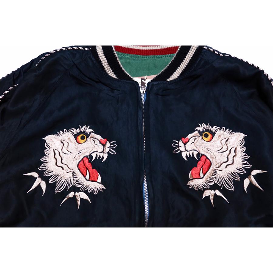 テーラー東洋 スーベニアジャケット 　スカジャン 虎顔×CHEVY LOVER TAILOR TOYO テーラー東洋 スカジャン TIGER HEAD×CHEVY LOVER