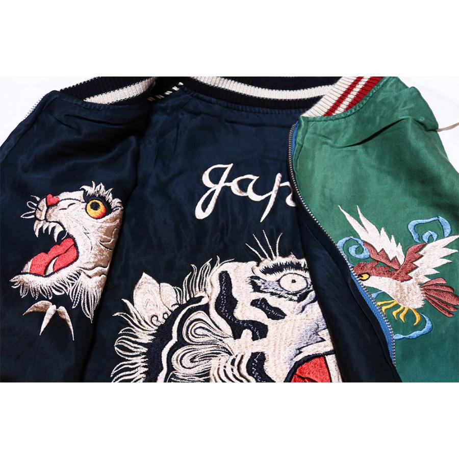 テーラー東洋TIGER HEAD ＆ CHEVY LOVER 東洋スカジャン「TIGER HEAD×CHEVY LOVER・シェビーラバー