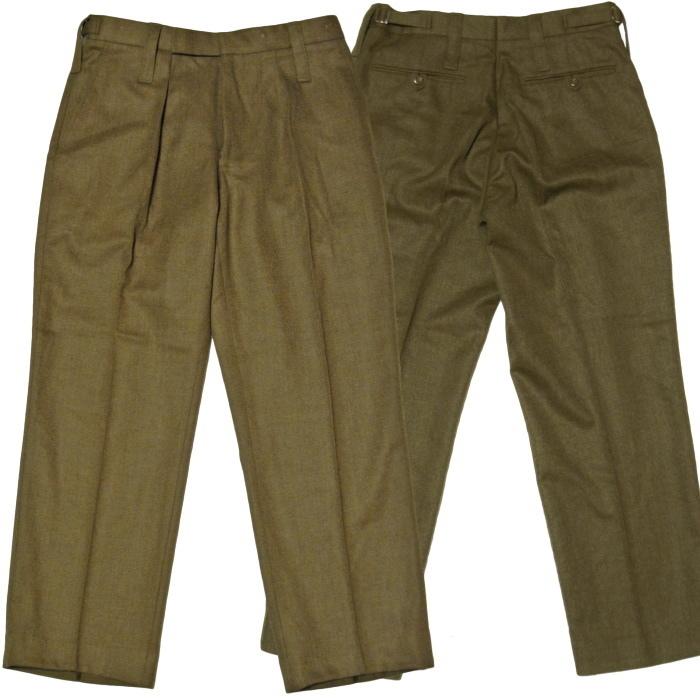 VINTAGE デッドストック イギリス軍 No2ドレスパンツ ウール VINTAGE デッドストック イギリス軍 No2ドレスパンツ ウール