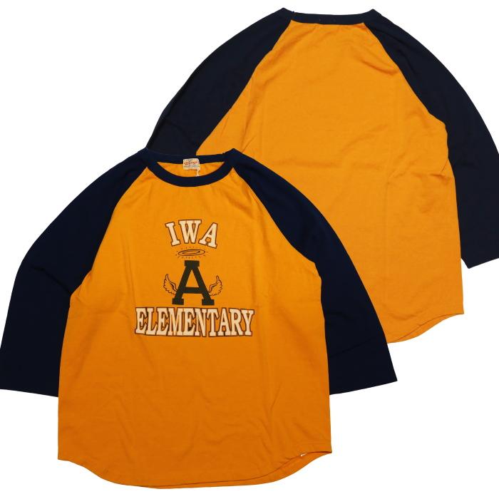 WHITESVILLE ホワイツビル ベースボールTシャツ IWA ELEMENTARY