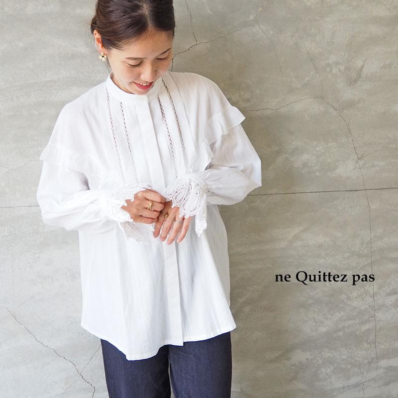 NE QUITTEZ PAS! ヌキテパ シャツ レディース 長袖 ne Quittez NE QUITTEZ PAS! ヌキテパ シャツ レディース 長袖 ne Quittez