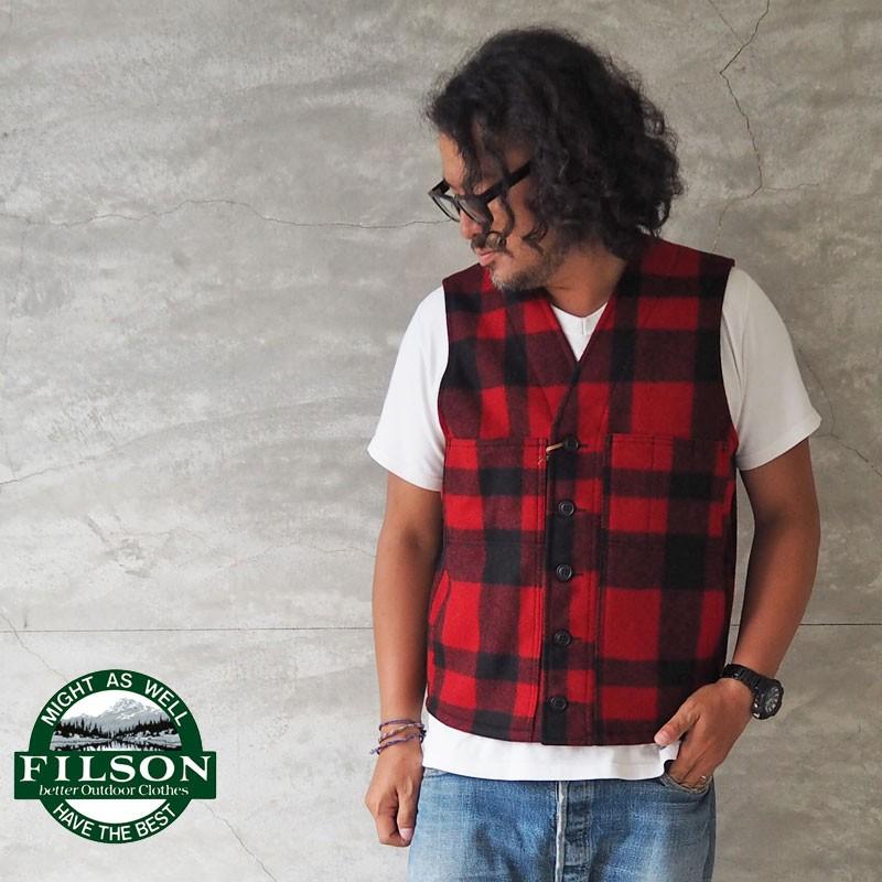 フィルソン FILSON ベスト マッキーノ ウールベスト MACKINAW WOOL VEST 10055 メンズ USA製 ウール