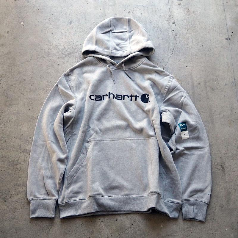 カーハート パーカー メンズ carhartt FORCE DELMONT HOODED SWEATSHIRT 103873 プルオーバー スウェット ロゴ 長袖 裏起毛 スエット トレーナー｜headfoot｜05