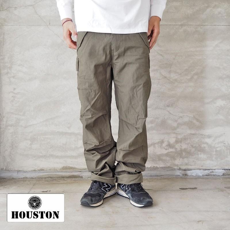 HOUSTON ヒューストン カーゴパンツ M-65 PANTS パンツ 1534-001 メンズ カーゴ ミリタリー アメカジ M65 ミリタリーパンツ 米軍｜headfoot