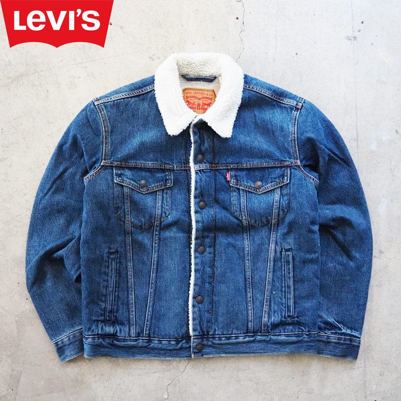 Levi's リーバイス ジャケット メンズ デニム シェルパ ボア Levi's リーバイス ジャケット メンズ デニム シェルパ ボア