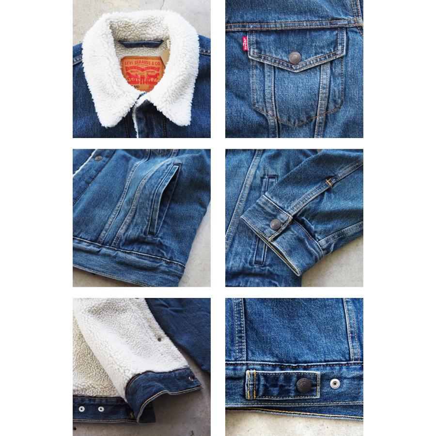 Levi's リーバイス ジャケット メンズ デニム シェルパ ボア Levi's リーバイス ジャケット メンズ デニム シェルパ ボア