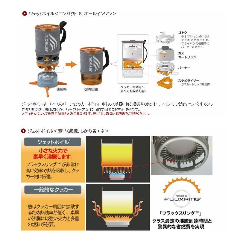 ジェットボイル フラッシュ JETBOIL ジェットボイル 1824393 バーナー クッカー キャンプ アウトドア バーベキュー ガスカートリッジストーブ｜headfoot｜05