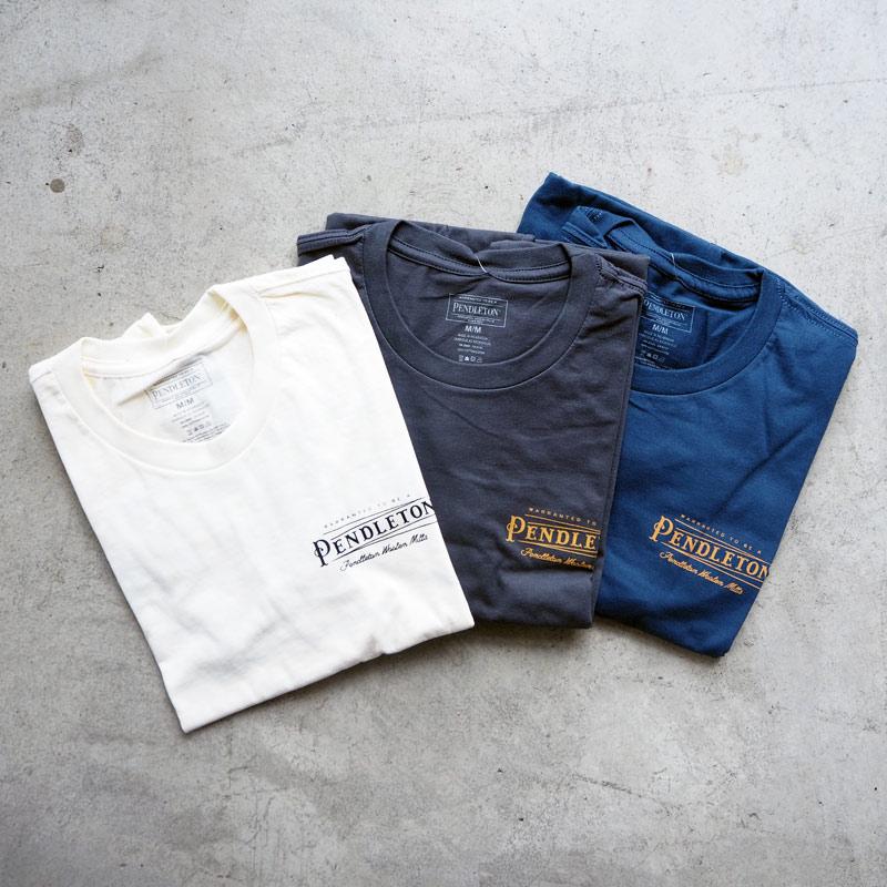 ペンドルトン Tシャツ メンズ 半袖 PENDLETON S/S VINTAGE LOGO TEE 19802179 半袖Tシャツ ロゴ プリント バックプリント アメカジ ヴィンテージ｜headfoot｜11