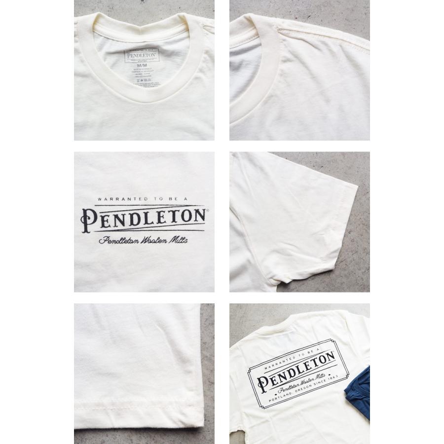 ペンドルトン Tシャツ メンズ 半袖 PENDLETON S/S VINTAGE LOGO TEE 19802179 半袖Tシャツ ロゴ プリント バックプリント アメカジ ヴィンテージ｜headfoot｜14