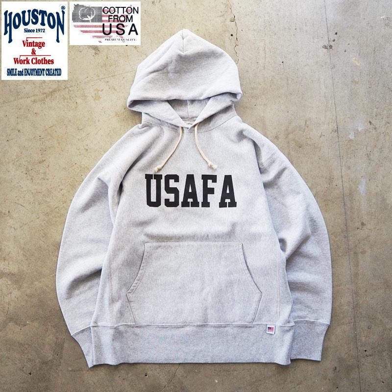 HOUSTON ヒューストン パーカー メンズ USAコットン スウェット 