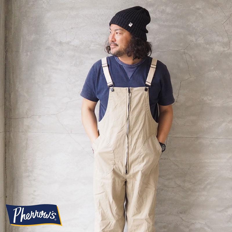 フェローズ オーバーオール Pherrow 039 S 22s Pnoa1 メンズ デッキパンツ つなぎ パンツ オールインワン アメリカ海軍 アメカジ ワーク ミリタリー 希望者のみラッピング無料