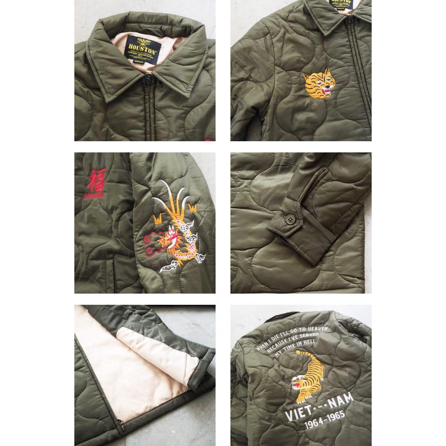 HOUSTON ヒューストン ベトジャン ジャケット QUILTING VIETNAM HOUSTON ヒューストン ベトジャン ジャケット QUILTING VIETNAM