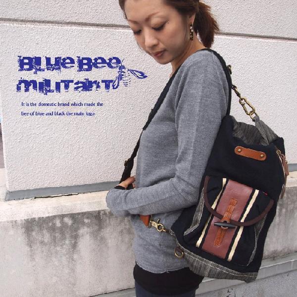 BLUE BEE MILITANTウールワンショルダー1COLORS525012AW12MENSカバン　鞄　バッグ　BAG　ユニセックス　男女兼用｜headfoot