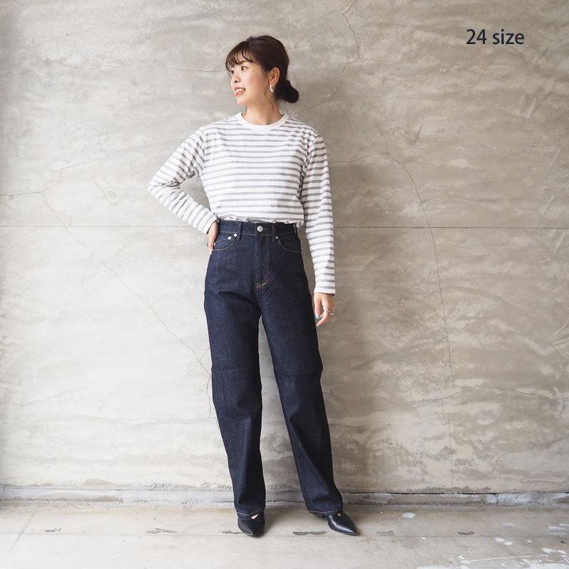 ヤヌーク ストレートデニム レディース ボーイズストレート YANUK LEA