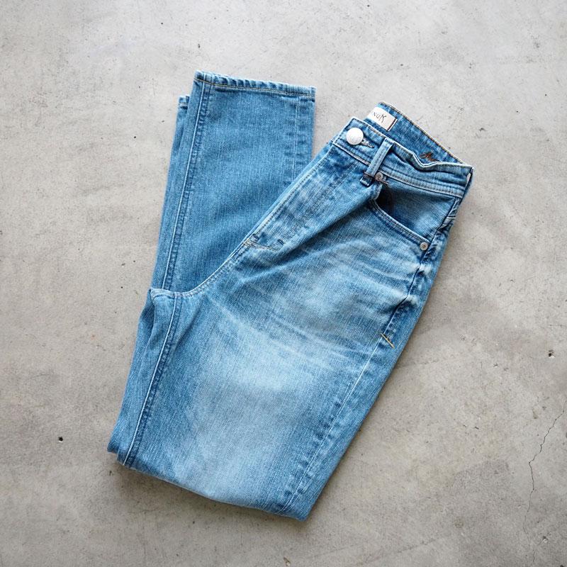 YANUK ヤヌーク デニムパンツ レディース アン boys taperd ANN YANUK ヤヌーク デニムパンツ レディース アン boys taperd ANN