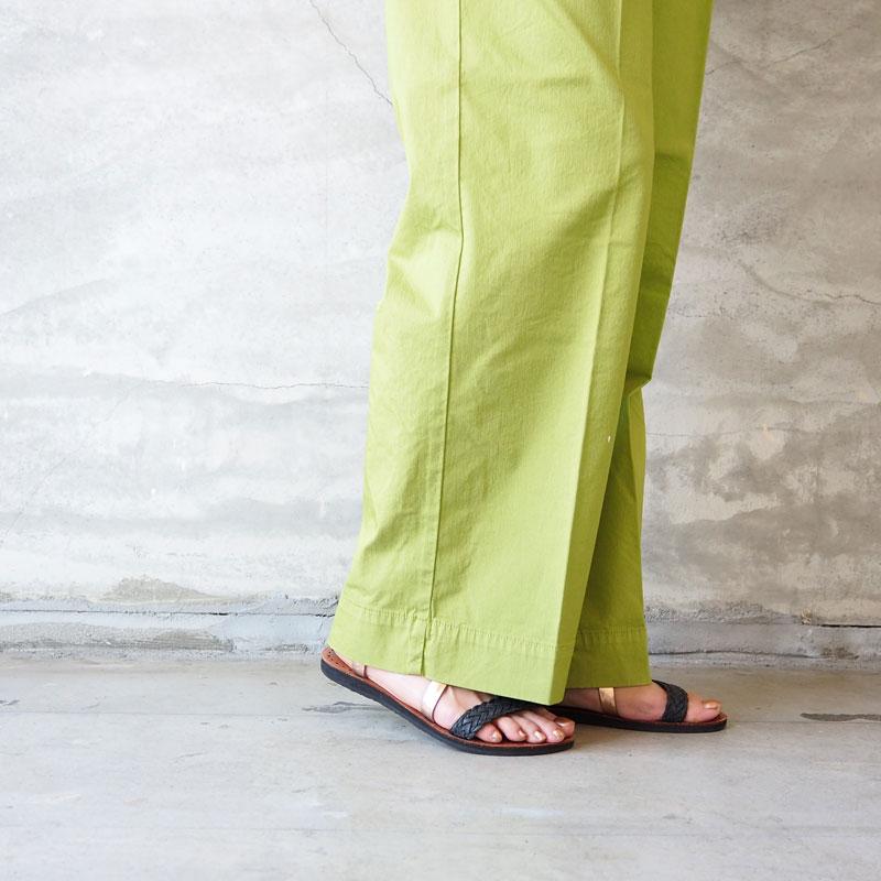 YANUK ヤヌーク パンツ レディース タック ワイド トラウザーズ YANUK ヤヌーク パンツ レディース タック ワイド トラウザーズ