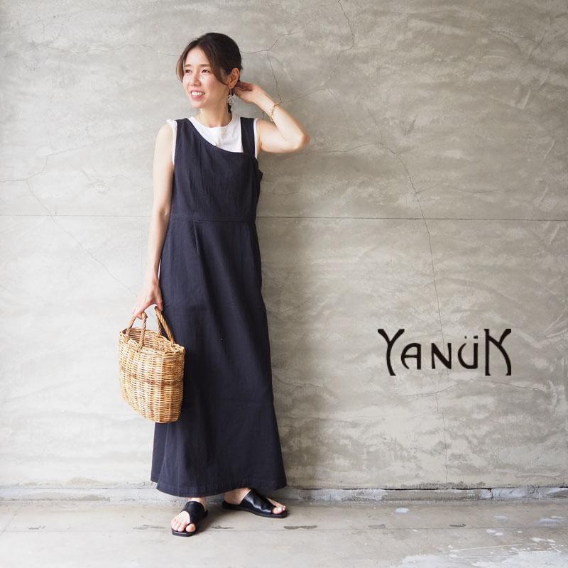 ヤヌーク ワンピース YANUK レディース ワンショルダーワンピース  