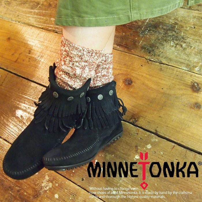 MINNETONKA ミネトンカ モカシン ブーツ レディース 692-697T-699-691T-693｜headfoot