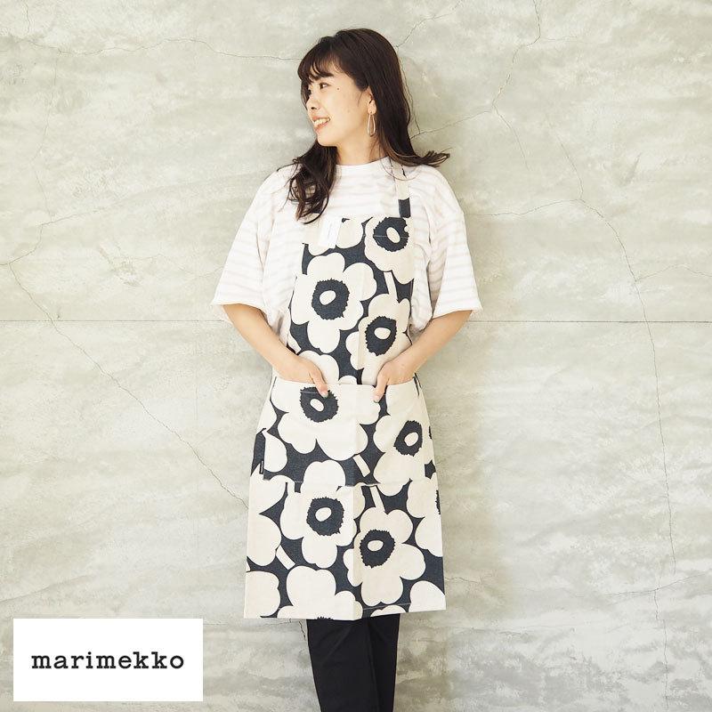 マリメッコ エプロン Marimekko ピエニウニッコ ウニッコ 花柄 お花 テキスタイル 総柄 おしゃれ 可愛い ブランド 北欧 ナチュラル Headfootmixism 通販 Yahoo ショッピング