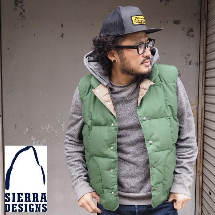 SIERRA DESIGNS シエラデザイン ダウンベスト 7981K-7981L SIERRA DESIGNS シエラデザイン ダウンベスト 7981K-7981L