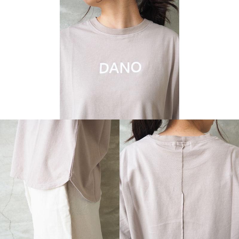 ブルーレイクマーケット Tシャツ レディース BLUE LAKE MARKET ラウンドスリット Tee DANO B-421017 ロゴTシャツ カジュアル ナチュラル｜headfoot｜09