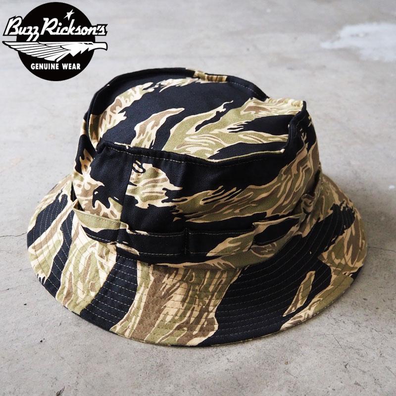 BUZZ RICKSON'S バズリクソンズ タイガーカモ バケットハット 迷彩