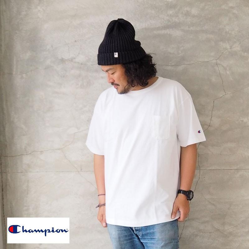 champion チャンピオン Tシャツ メール便可 USA ポケット TEE C5-B303 メンズ レディース T1011 半袖 半袖Tシャツ ポケT｜headfoot｜03