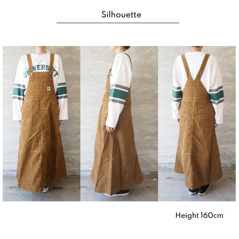 CHUMS チャムス オーバーオール レディース スカート Over The CHUMS チャムス オーバーオール レディース スカート Over The