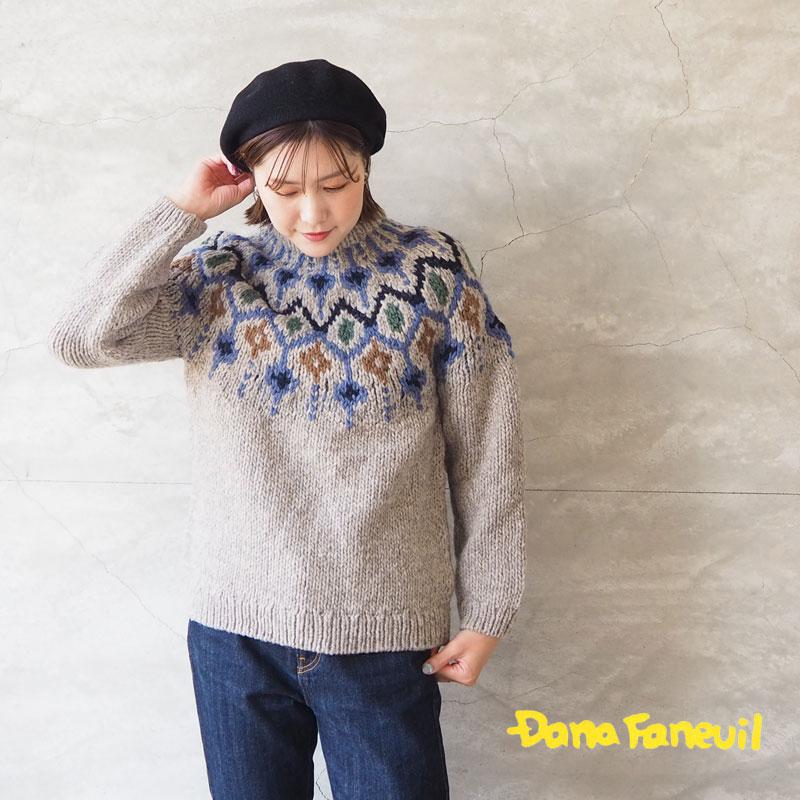 DANA FANEUIL ダナファヌル ニット レディース セーター D DANA FANEUIL ダナファヌル ニット レディース セーター D