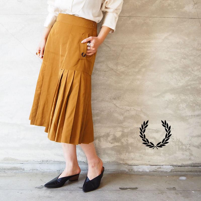 フレッドペリー スカート レディース FRED PERRY プリーツ プリーツ  