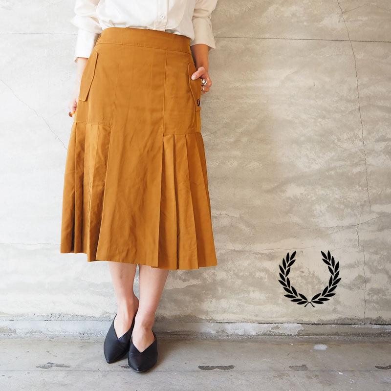 フレッドペリー スカート レディース FRED PERRY プリーツ プリーツ  
