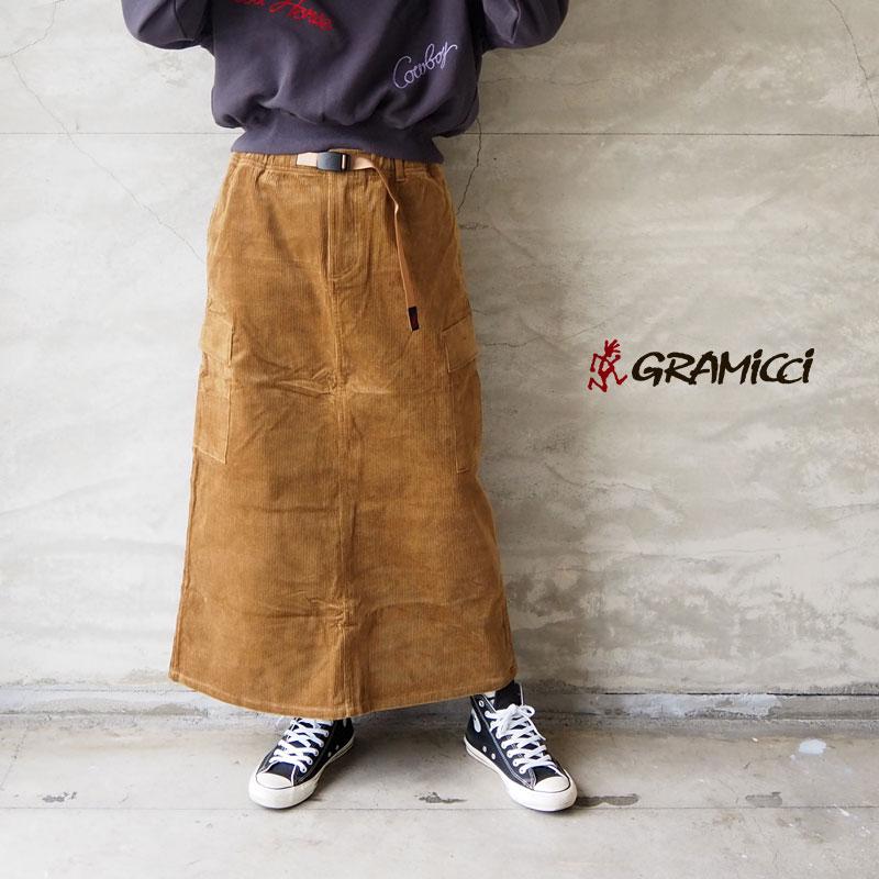 GRAMICCI グラミチ スカート レディース CORDUROY LONG CARGO GRAMICCI グラミチ スカート レディース CORDUROY LONG CARGO