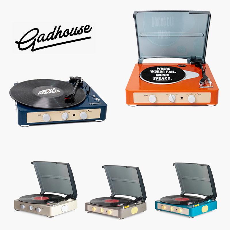 ガドハウス レコードプレーヤー Gadhouse ブラッド レトロ レコード 